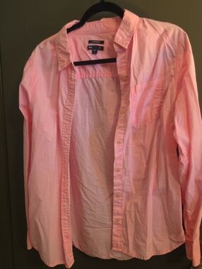 GAP Pink Button-Down Shirt